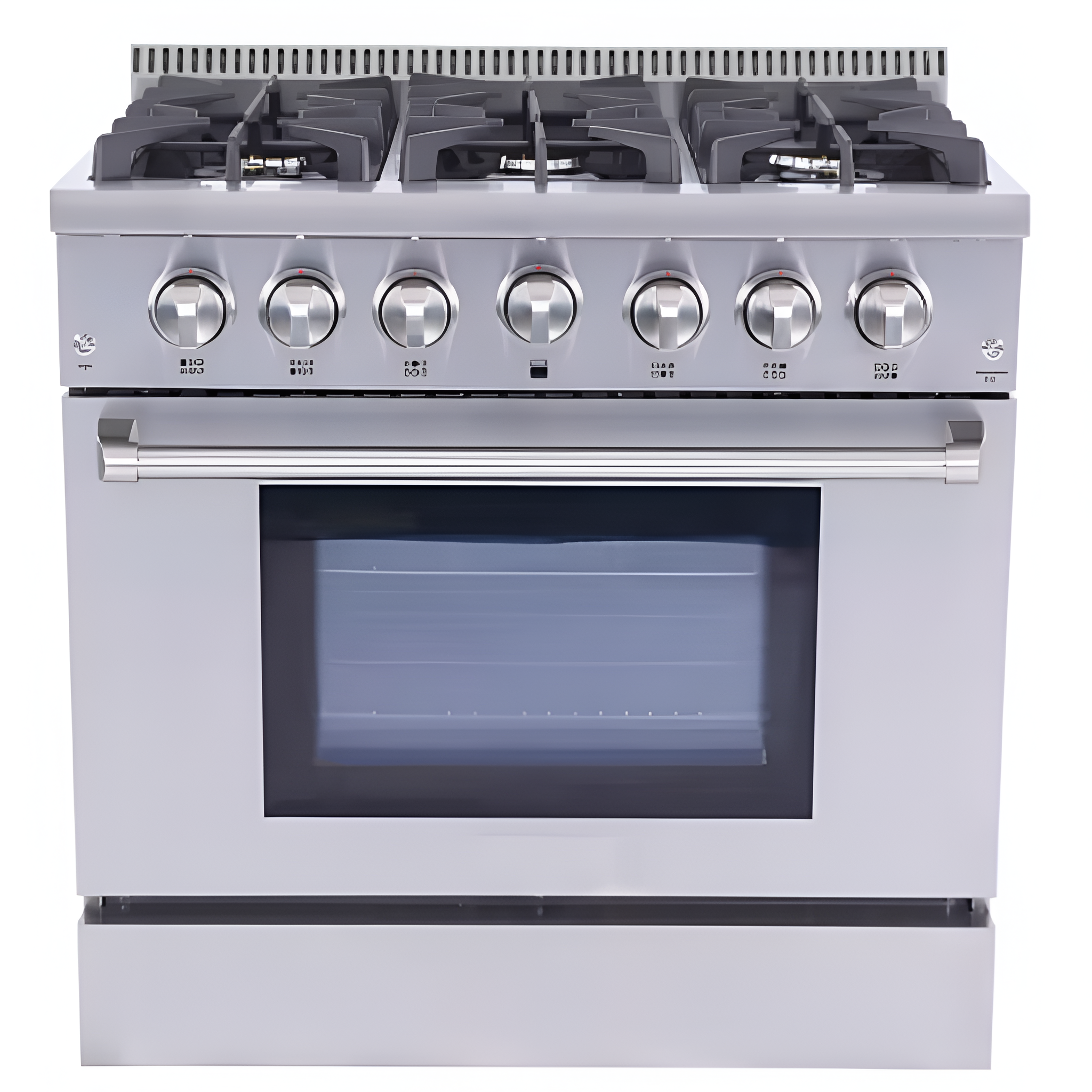 Crownford Atelier Pro 6-Burner Stainless Gas Range & Oven